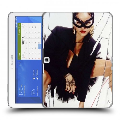 Дизайнерский силиконовый чехол для Samsung Galaxy Tab 4 10.1 Риана