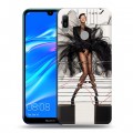 Дизайнерский пластиковый чехол для Huawei Y6 (2019) Риана