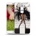 Дизайнерский пластиковый чехол для LG Optimus G2 mini Риана