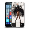 Дизайнерский пластиковый чехол для Microsoft Lumia 640 Риана