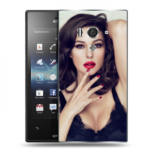 Дизайнерский пластиковый чехол для Sony Xperia acro S Моника