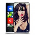 Дизайнерский пластиковый чехол для Nokia Lumia 620 Моника