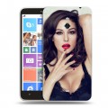 Дизайнерский пластиковый чехол для Nokia Lumia 1320 Моника