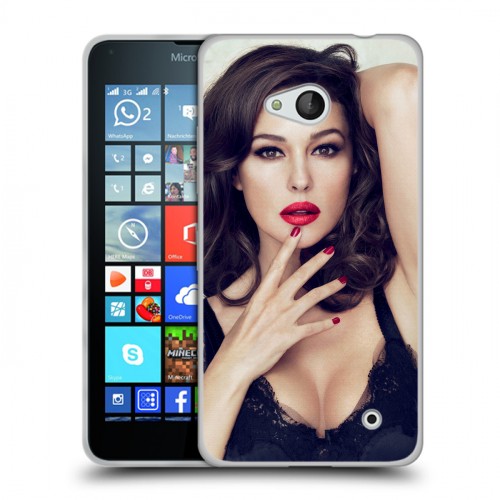 Дизайнерский пластиковый чехол для Microsoft Lumia 640 Моника