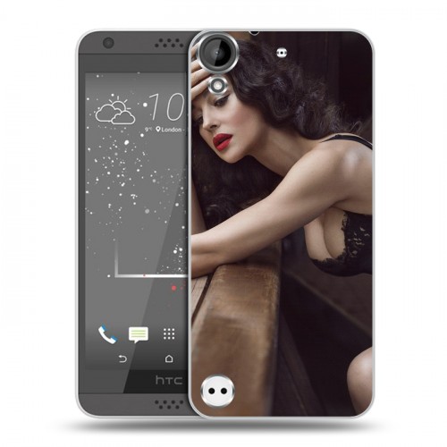 Дизайнерский пластиковый чехол для HTC Desire 530 Моника