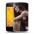 Дизайнерский пластиковый чехол для LG Google Nexus 4 Моника