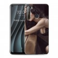 Дизайнерский силиконовый чехол для HTC Desire 20 Pro Моника