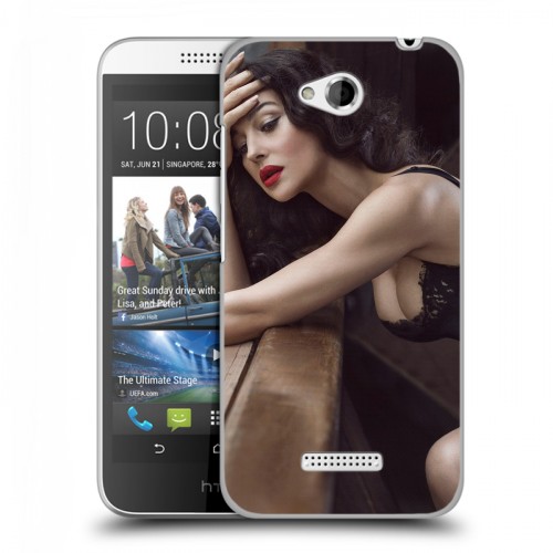 Дизайнерский силиконовый чехол для HTC Desire 616 Моника