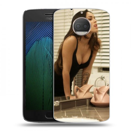 Дизайнерский пластиковый чехол для Motorola Moto G5s Plus меган фокс