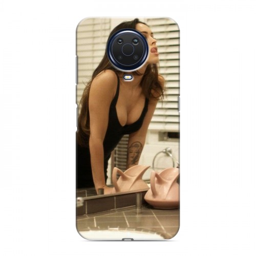 Дизайнерский пластиковый чехол для Nokia G20 меган фокс