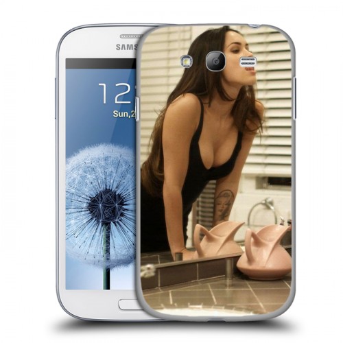 Дизайнерский пластиковый чехол для Samsung Galaxy Grand меган фокс