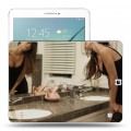 Дизайнерский силиконовый чехол для Samsung Galaxy Tab S2 9.7 меган фокс