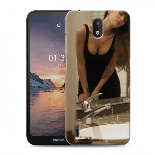 Дизайнерский силиконовый чехол для Nokia 1.3 меган фокс