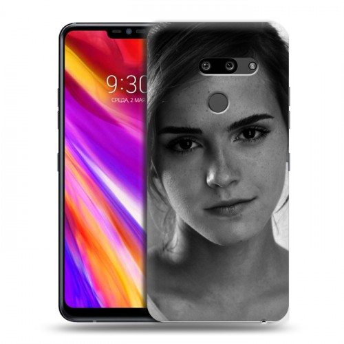 Дизайнерский пластиковый чехол для LG G8 ThinQ Эмма Уотсон