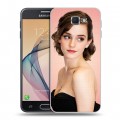 Дизайнерский пластиковый чехол для Samsung Galaxy J5 Prime Эмма Уотсон