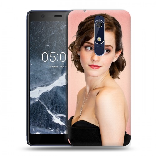 Дизайнерский пластиковый чехол для Nokia 5.1 Эмма Уотсон