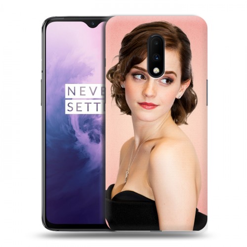 Дизайнерский пластиковый чехол для OnePlus 7 Эмма Уотсон