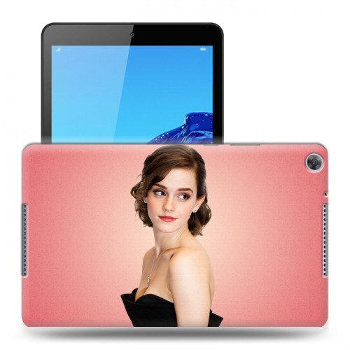 Дизайнерский силиконовый чехол для Huawei MediaPad M5 lite 8 Эмма Уотсон