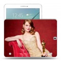 Дизайнерский силиконовый чехол для Samsung Galaxy Tab S2 9.7 Эмма Стоун