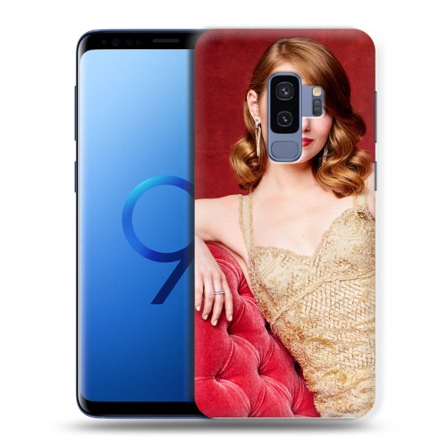 Дизайнерский силиконовый чехол для Samsung Galaxy S9 Plus Эмма Стоун