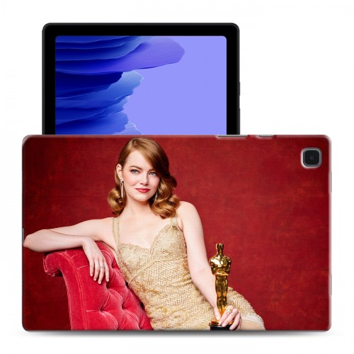 Дизайнерский силиконовый чехол для Samsung Galaxy Tab A7 10.4 (2020) Эмма Стоун
