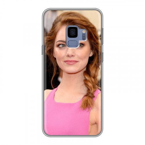 Дизайнерский пластиковый чехол для Samsung Galaxy S9 Эмма Стоун