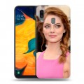 Дизайнерский силиконовый чехол для Samsung Galaxy A30 Эмма Стоун