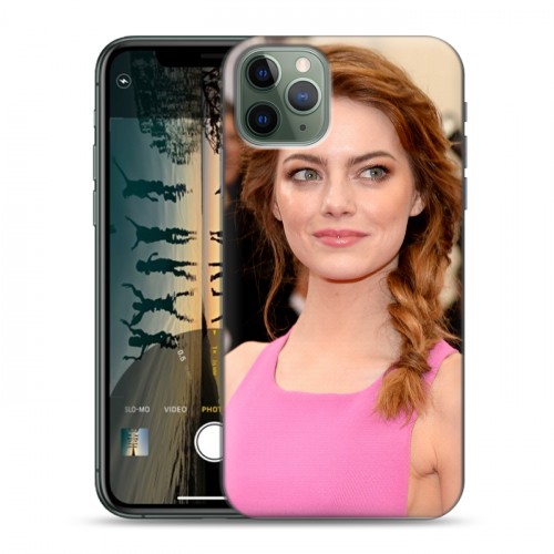 Дизайнерский пластиковый чехол для Iphone 11 Pro Эмма Стоун