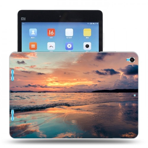 Дизайнерский силиконовый чехол для Xiaomi MiPad пляж