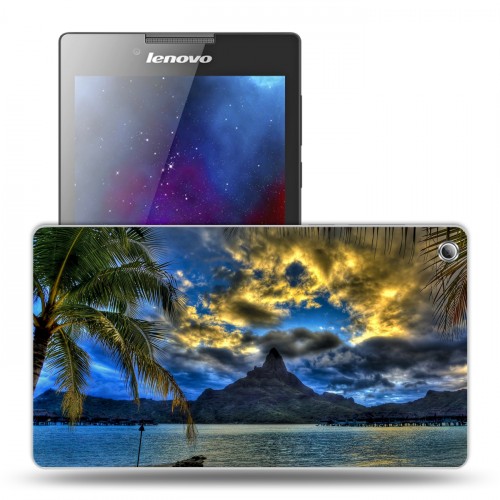 Дизайнерский силиконовый чехол для Lenovo Tab 3 8 пляж