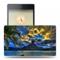 Дизайнерский силиконовый чехол для Lenovo Tab 3 8 Plus пляж