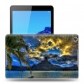 Дизайнерский силиконовый чехол для Huawei MediaPad M5 lite 8 пляж