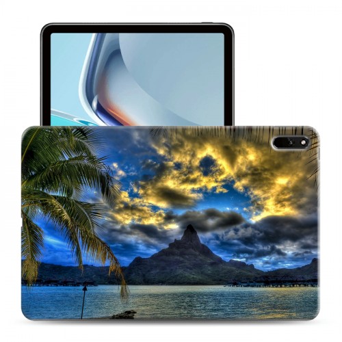Дизайнерский силиконовый чехол для Huawei MatePad 11 (2021) пляж
