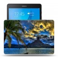Дизайнерский силиконовый чехол для Samsung Galaxy Tab A 9.7 пляж