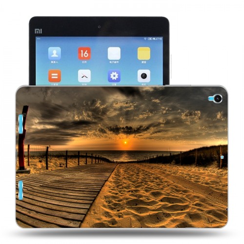 Дизайнерский силиконовый чехол для Xiaomi MiPad пляж