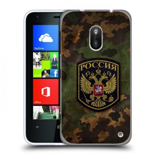 Дизайнерский пластиковый чехол для Nokia Lumia 620 23 февраля