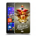 Дизайнерский пластиковый чехол для Microsoft Lumia 540 23 февраля