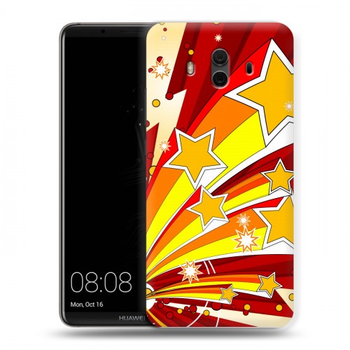 Дизайнерский пластиковый чехол для Huawei Mate 10 23 февраля