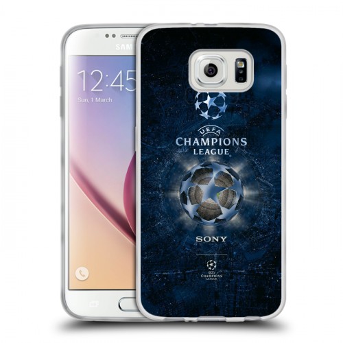 Дизайнерский пластиковый чехол для Samsung Galaxy S6 лига чемпионов
