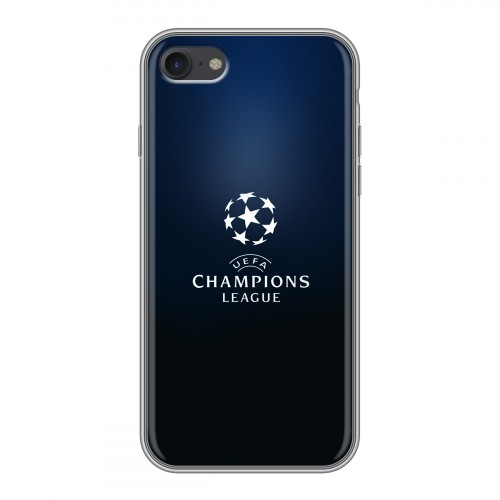 Дизайнерский силиконовый чехол для Iphone 7 лига чемпионов