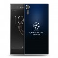 Дизайнерский пластиковый чехол для Sony Xperia XZs лига чемпионов