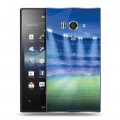 Дизайнерский пластиковый чехол для Sony Xperia acro S лига чемпионов