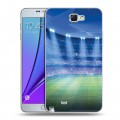 Дизайнерский пластиковый чехол для Samsung Galaxy Note 2 лига чемпионов