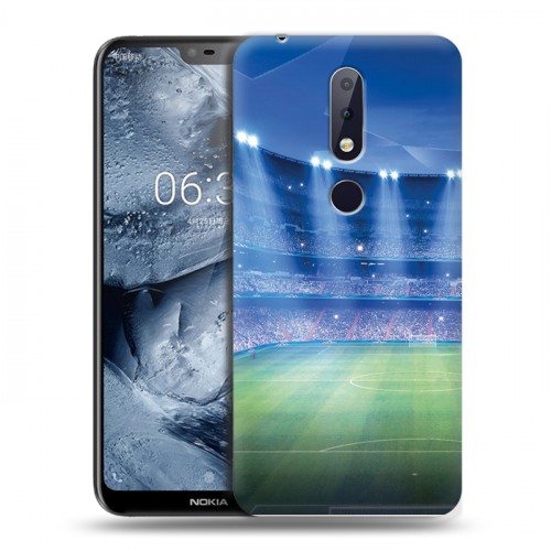 Дизайнерский силиконовый чехол для Nokia 6.1 Plus лига чемпионов