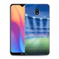 Дизайнерский силиконовый с усиленными углами чехол для Xiaomi RedMi 8A лига чемпионов