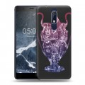 Дизайнерский пластиковый чехол для Nokia 5.1 лига чемпионов