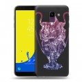 Дизайнерский пластиковый чехол для Samsung Galaxy J6 лига чемпионов