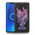 Дизайнерский силиконовый чехол для Alcatel 5V лига чемпионов