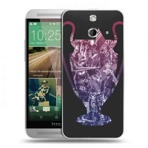 Дизайнерский пластиковый чехол для HTC One E8 лига чемпионов