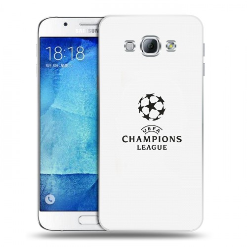 Дизайнерский пластиковый чехол для Samsung Galaxy A8 лига чемпионов